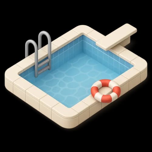Poço Artesiano e Piscina