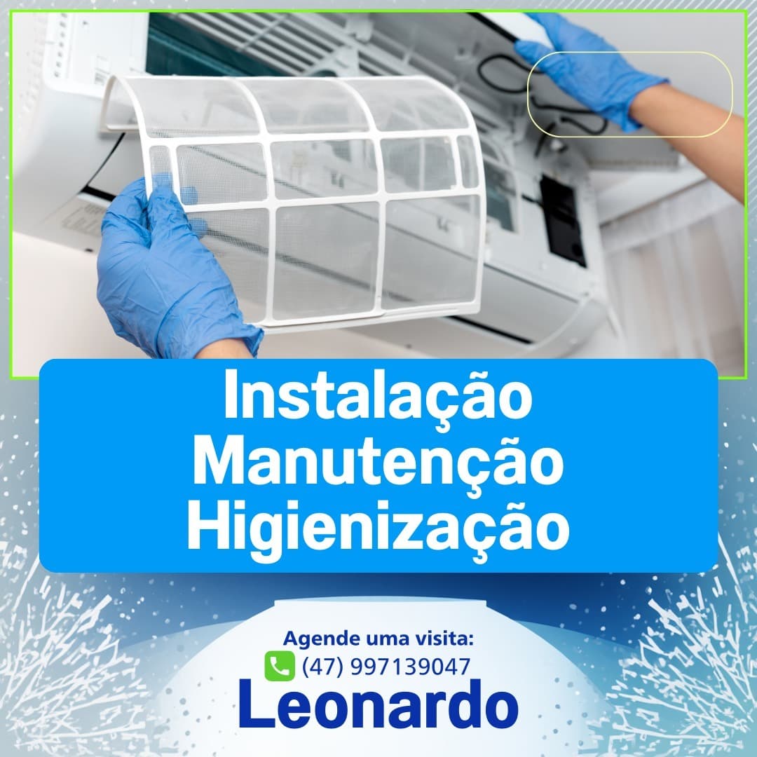 Leonardo instalação e manutenção de ar condicionado