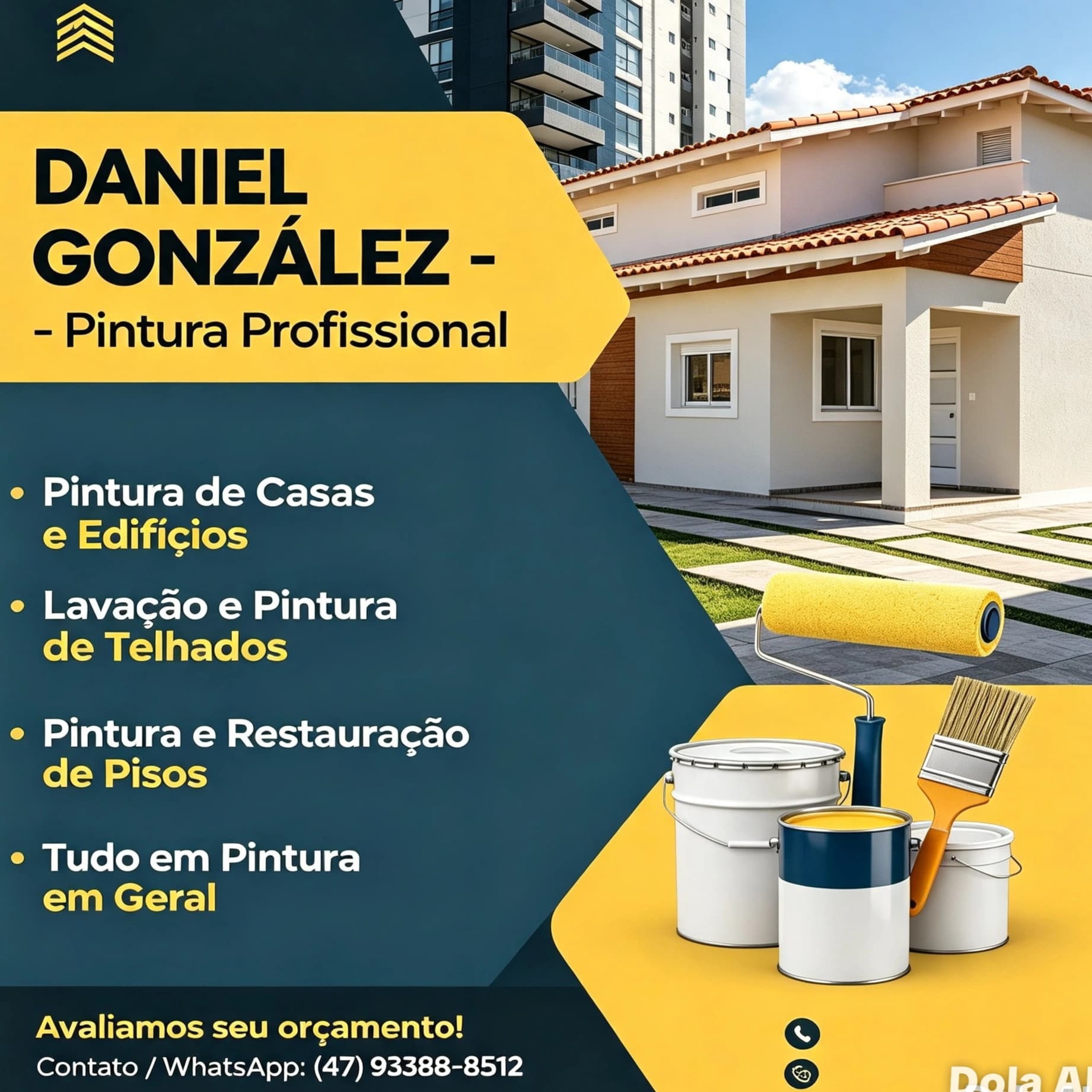 Daniel González - Pintura Profissional